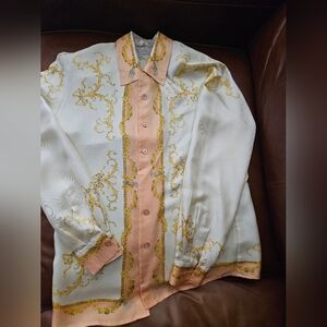 Vintage Escada Silk Shirt Size 36